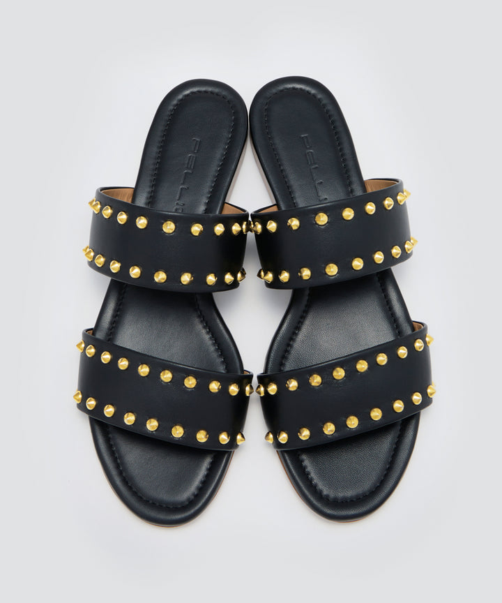 ペリーコ　サンダル　38 PELLICO SUNNY 「PELLICO SUNNY」 フラットサンダル 38 ブラック