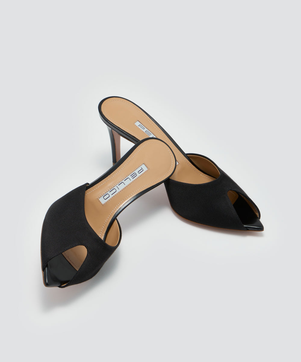 PELLICO サンダル 8.0cm BLACK サンダル AMAN ONLINE STORE アマン 