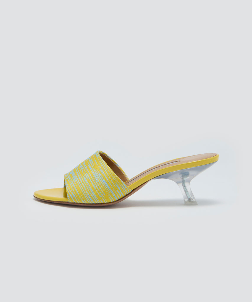 PELLICO サンダル 22.5 PELLICO サンダル 5.5cm YELLOW サンダル AMAN ONLINE STORE