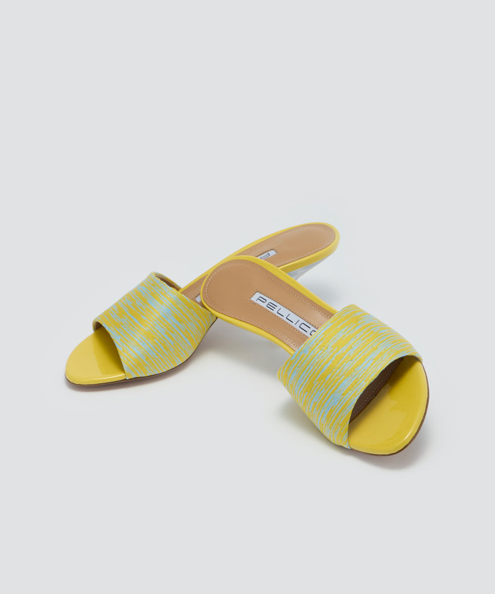 PELLICO サンダル 5.5cm YELLOW サンダル AMAN ONLINE STORE