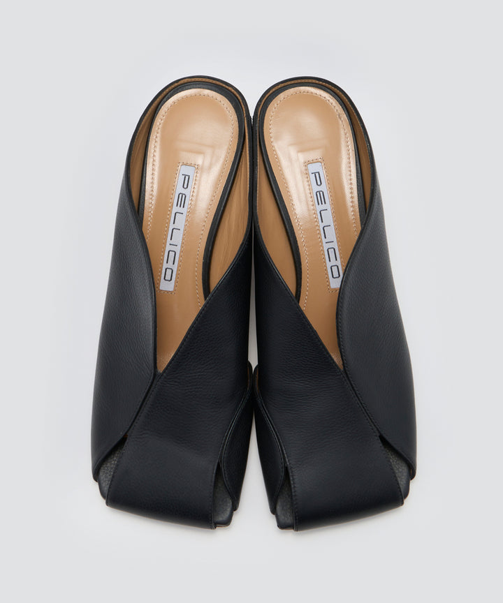 PELLICO ミュール 3.5cm BLACK | AMAN ONLINE STORE アマン