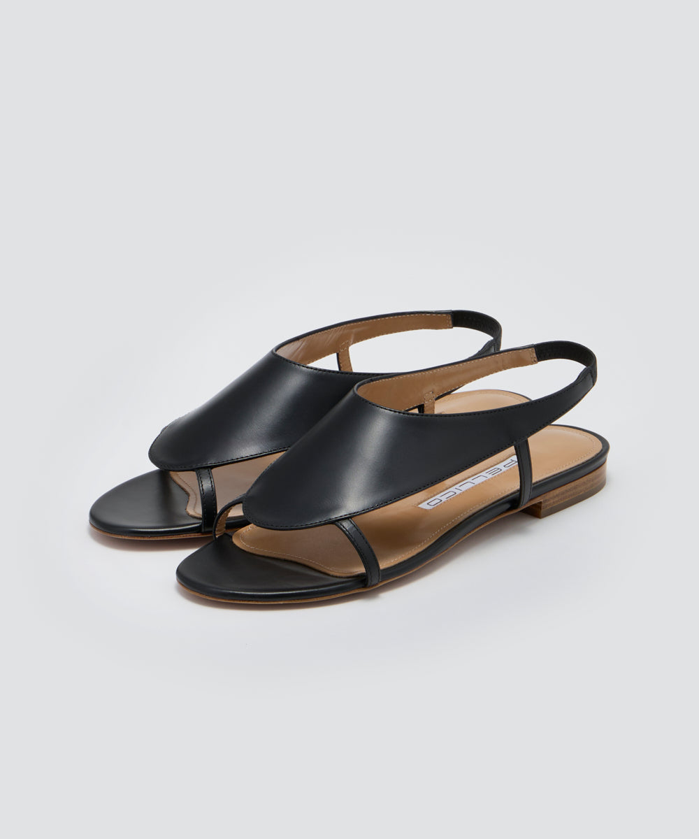 PELLICO サンダル 1.0cm BLACK サンダル AMAN ONLINE STORE