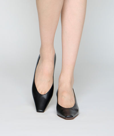 DAMA スムース パンプス 3.5cm BLACK