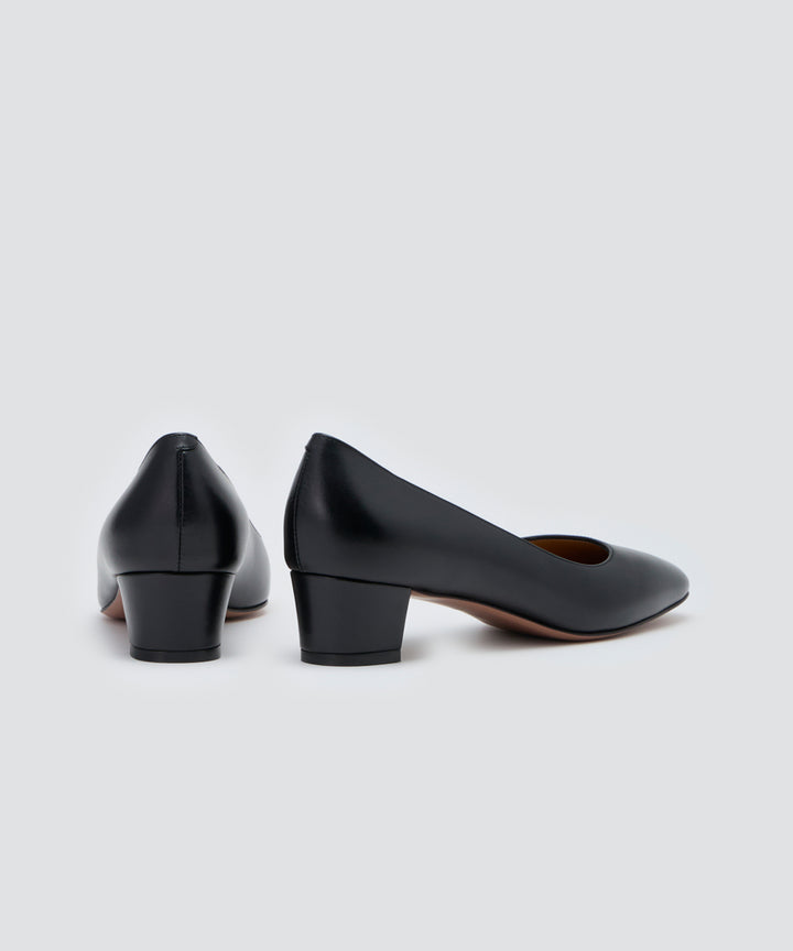 PELLICO | CLASS スムースパンプス 4.0cm BLACK - アマンオンライン