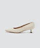 【OUTLET対象】VENERE ツイード パンプス 3.5cm OFF WHITE