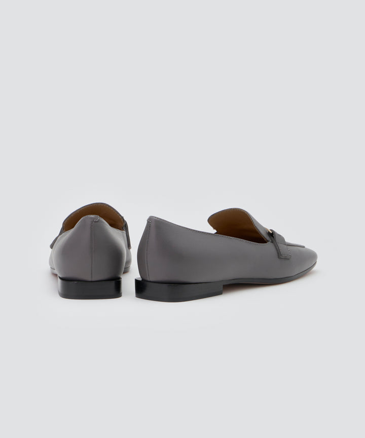 PELLICO | クラシコバックル ローファー 1.0cm STEEL GREY