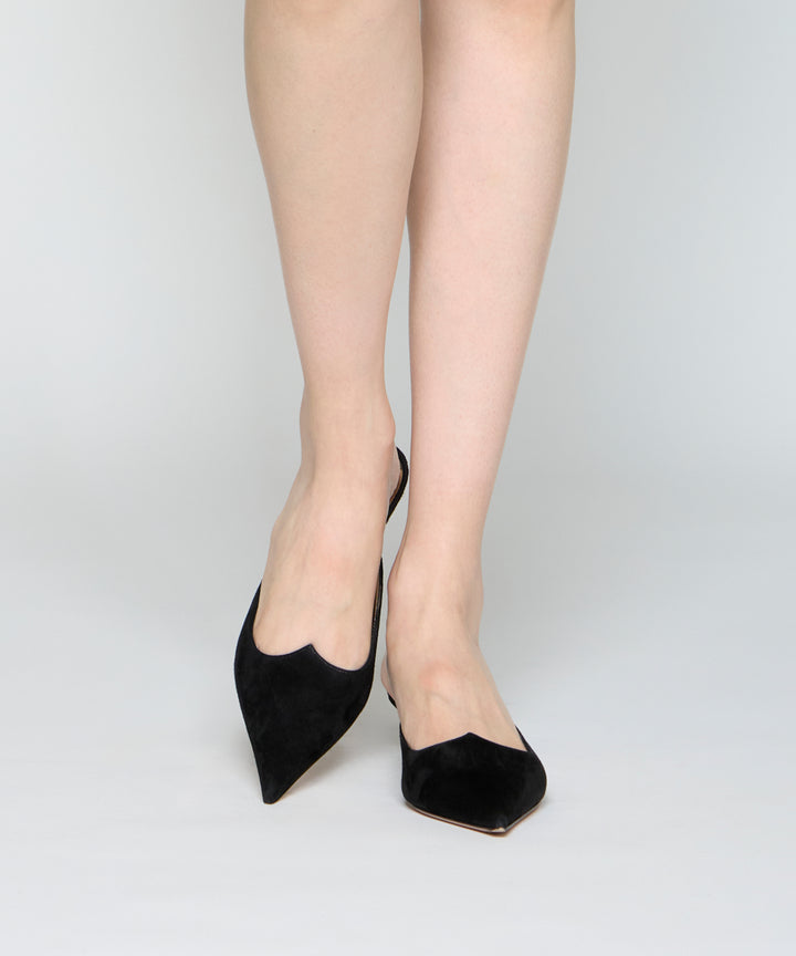 美品 PELLICO ミュールサンダル パンプス イタリア製 スエード 38.5