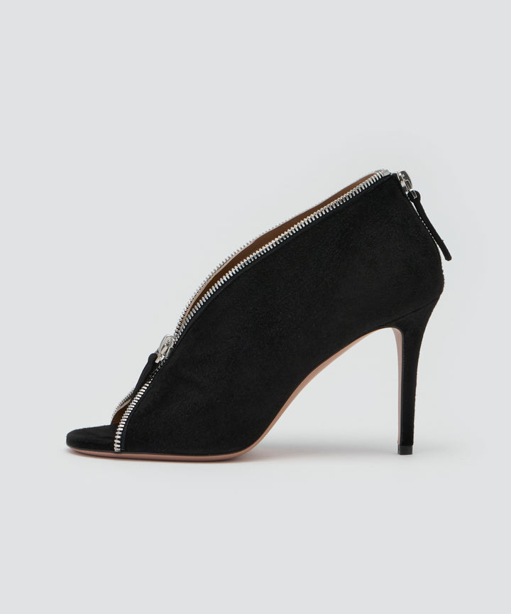 PELLICO | スウェード ブーティ 9.0cm BLACK - アマンオンライン