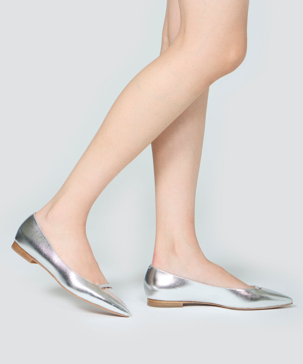 PELLICO ANDREA パンプス 36 シルバー