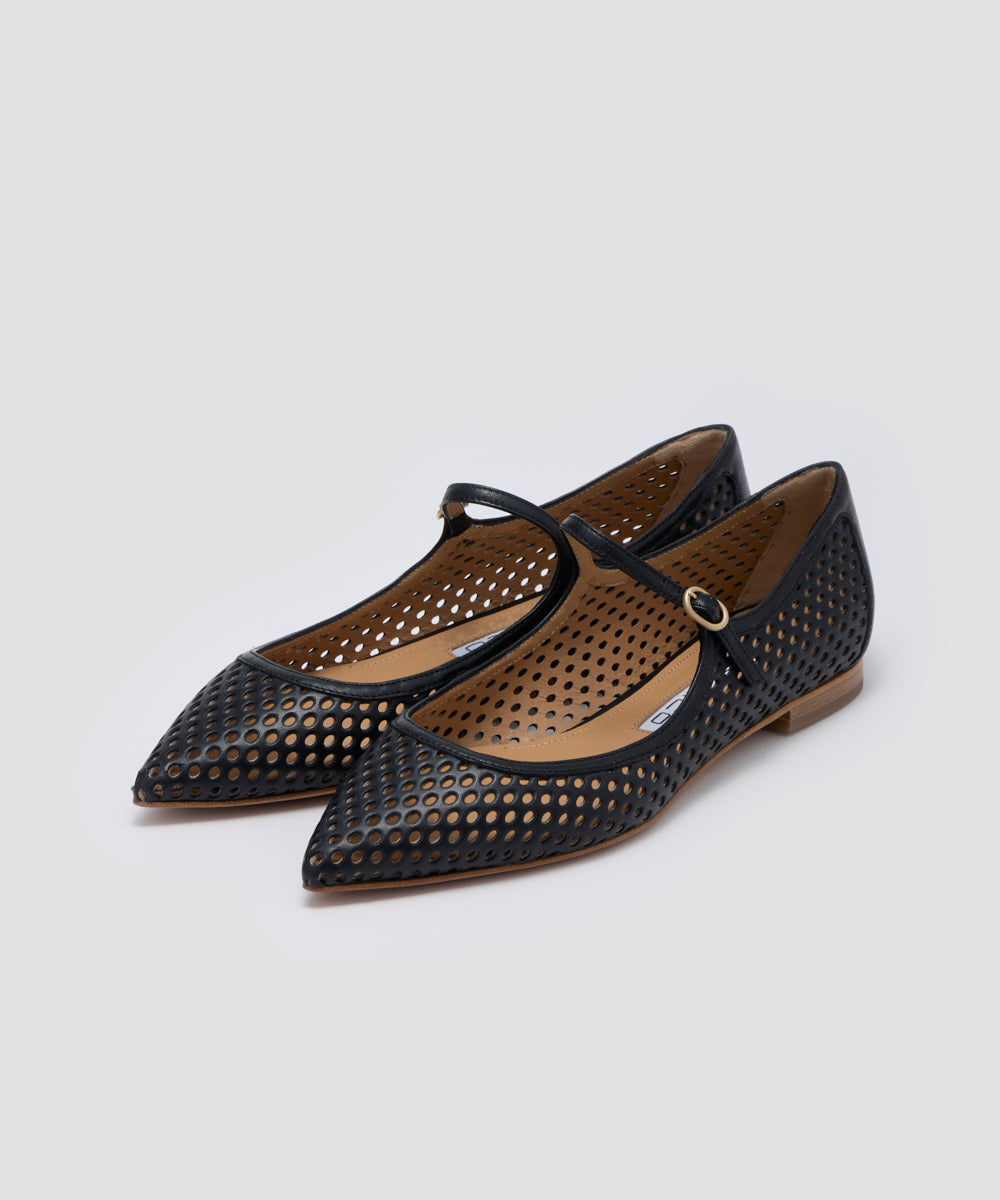 PELLICO | メリージェーン パンプス 1.0cm BLACK - アマン PELLICO | メリージェーン パンプス 1.0cm BLACK - アマン