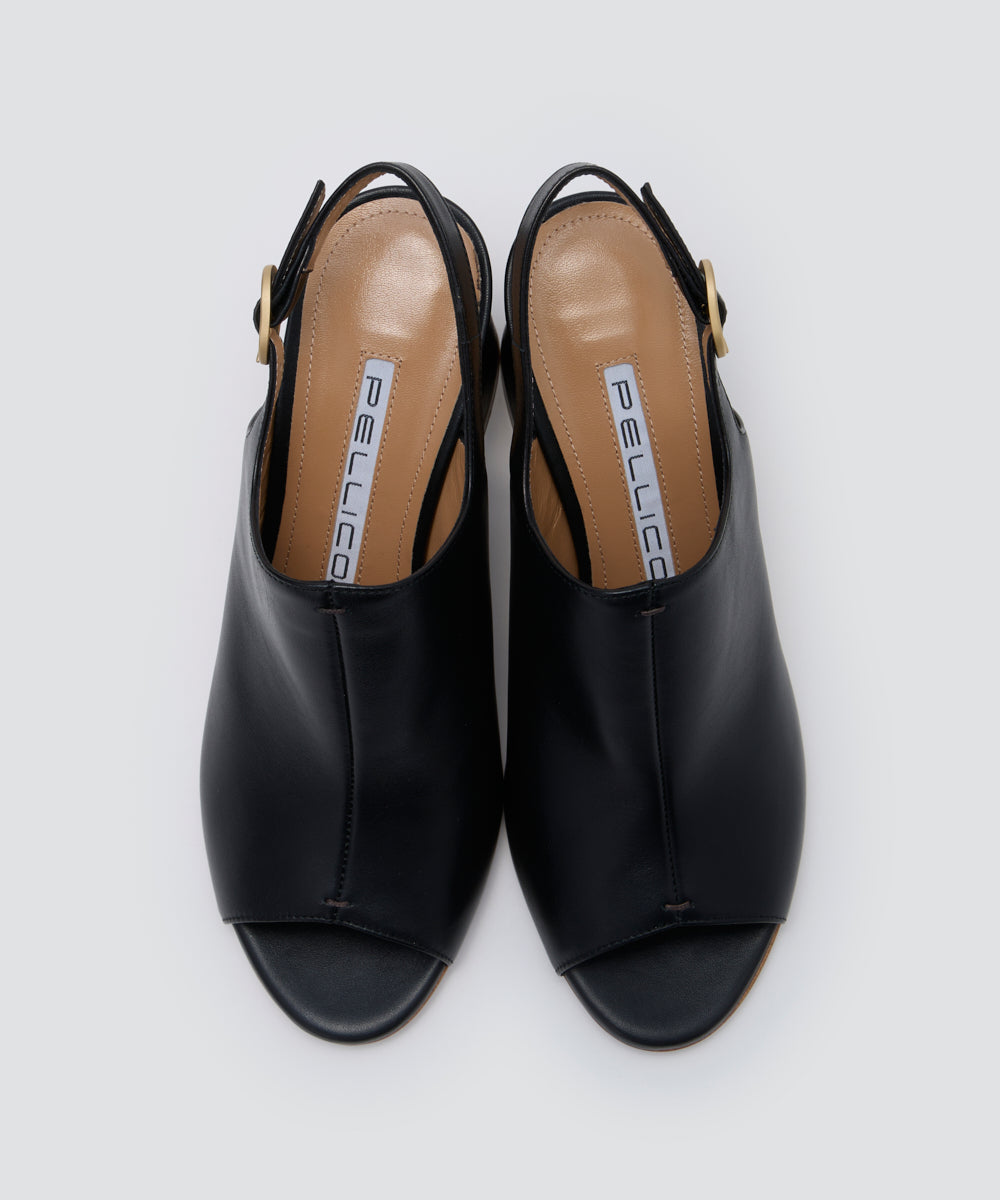 PELLICO ペリーコ トゥリング サンダル　ブラック　36 PELLICO | サンダル 7.0cm BLACK - アマンオンラインストア