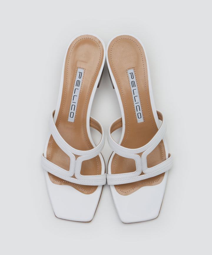 PELLICO | カナーレ サンダル 5.0cm WHITE - アマンオンライン