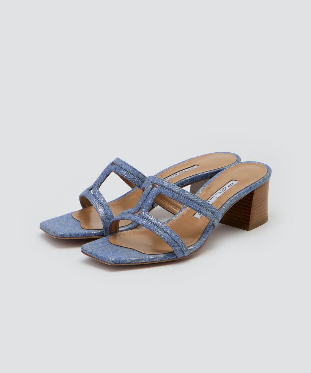 【PELLICO】サンダル SILVER 6778 カナーレチャンキー PELLICO | カナーレ サンダル 5.0cm WHITE - アマンオンライン