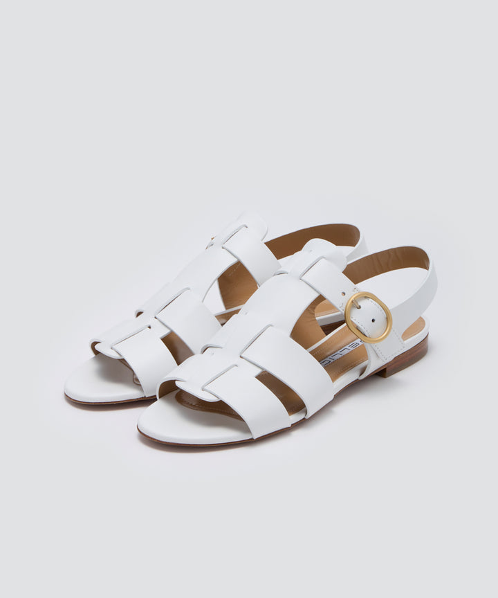 PELLICO | グルカサンダル 1.0cm WHITE - アマンオンライン