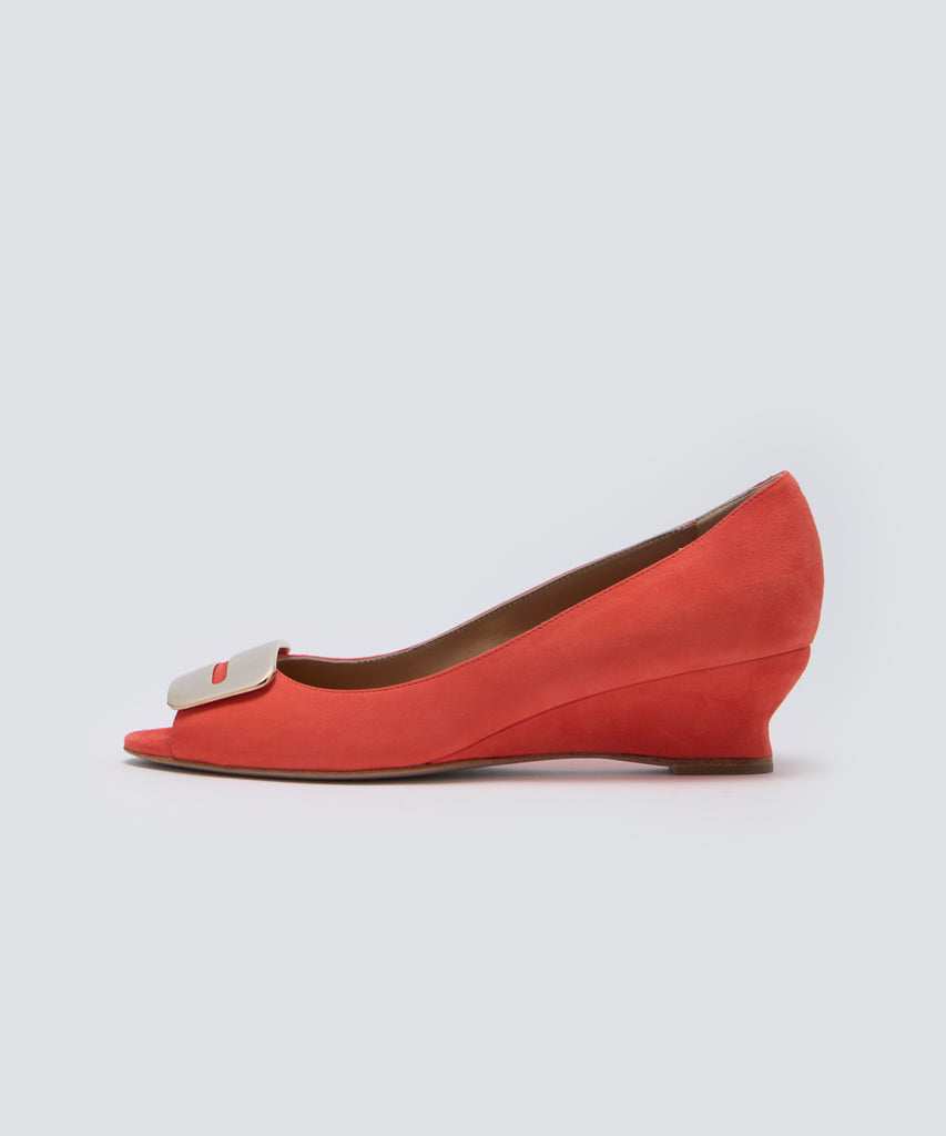 PELLICO | アネッリフィッビア ウェッジソール パンプス 4.0cm