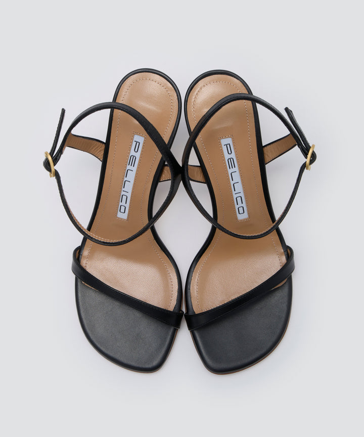 PELLICO | サンダル 8.5cm BLACK - アマンオンラインストア