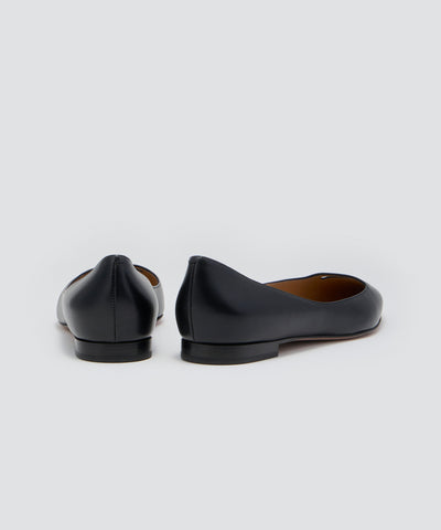ANDREA アネッリ スムース パンプス 1.0cm BLACK