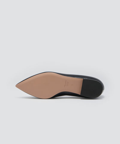 ANDREA アネッリ スムース パンプス 1.0cm BLACK
