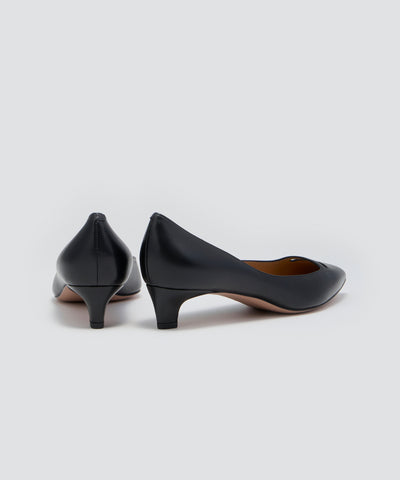 ANDREA アネッリ スムース パンプス 3.5cm BLACK