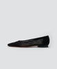 VENERE ハウンドトゥース チュール パンプス 1.0cm BLACK