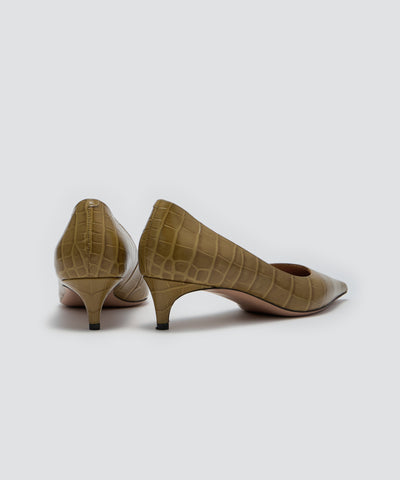 CUORE パンプス 3.5cm OLIVE