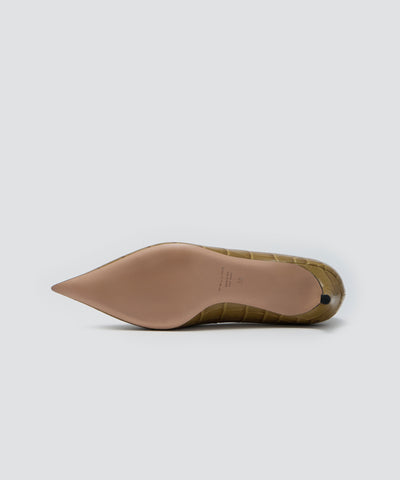 CUORE パンプス 3.5cm OLIVE