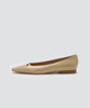 VENERE アネッリソレッラ エナメル パンプス 1.0cm BEIGE