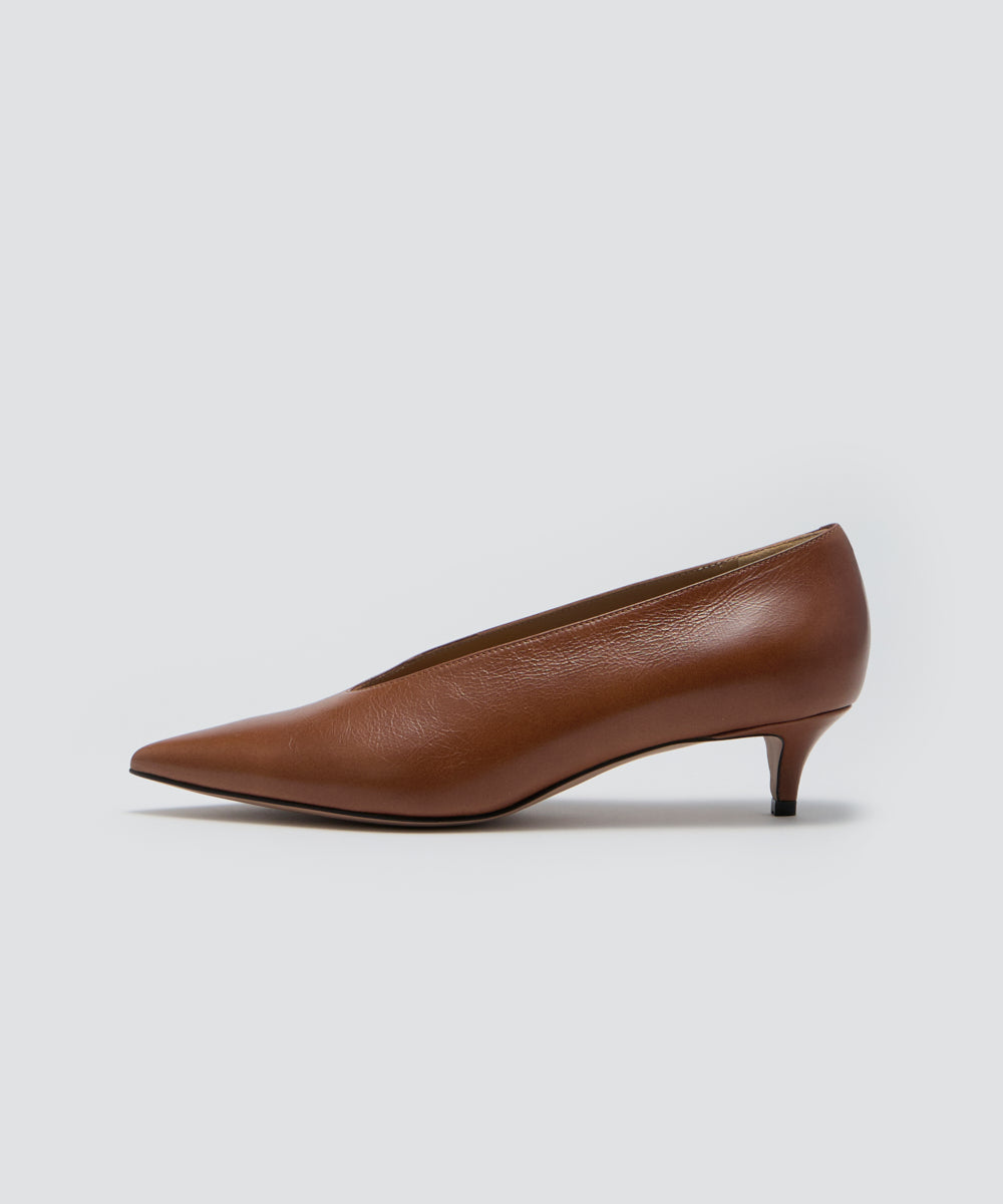 ANIMA パンプス 3.5cm BROWN