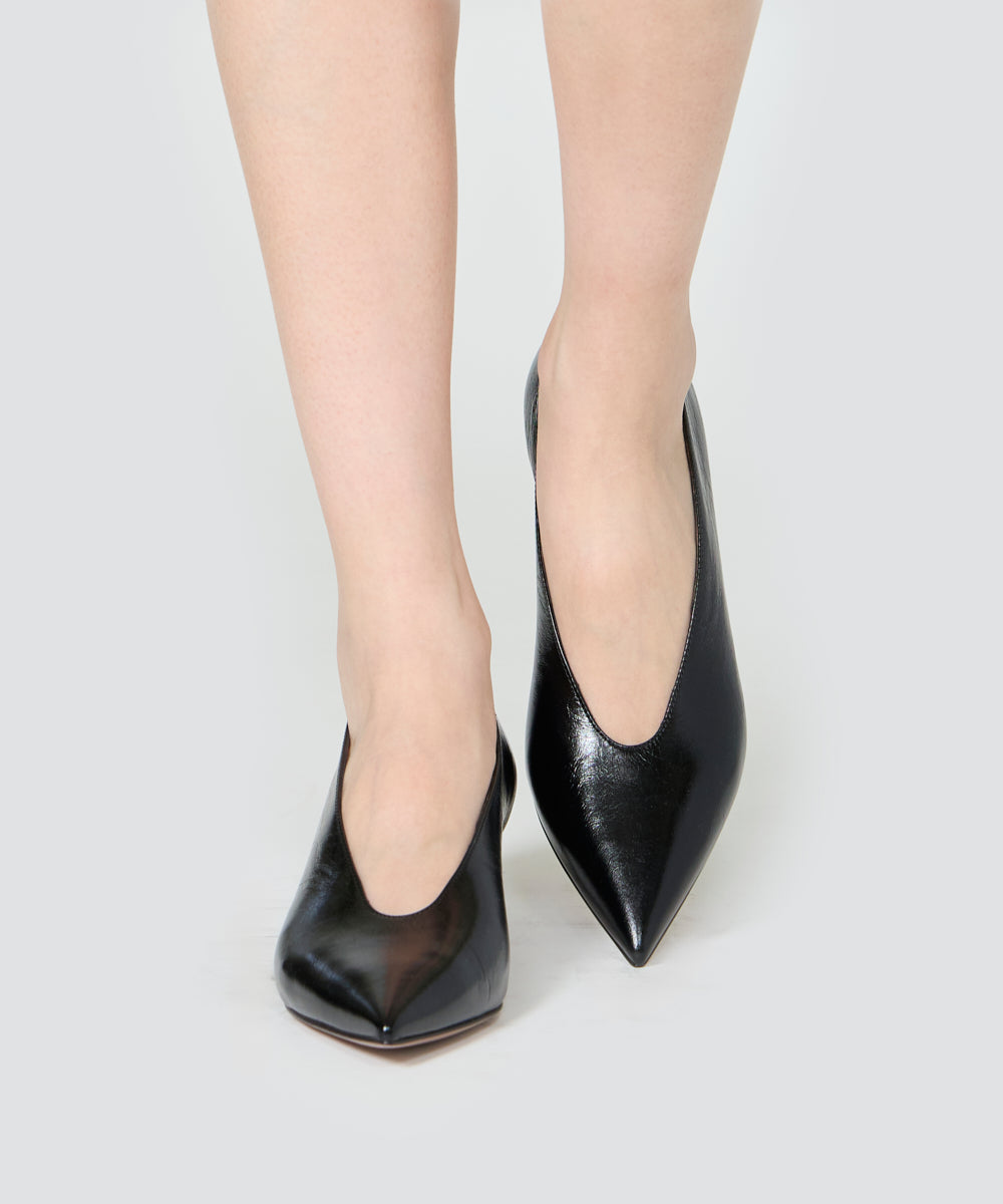 ANIMA パンプス 3.5cm BLACK