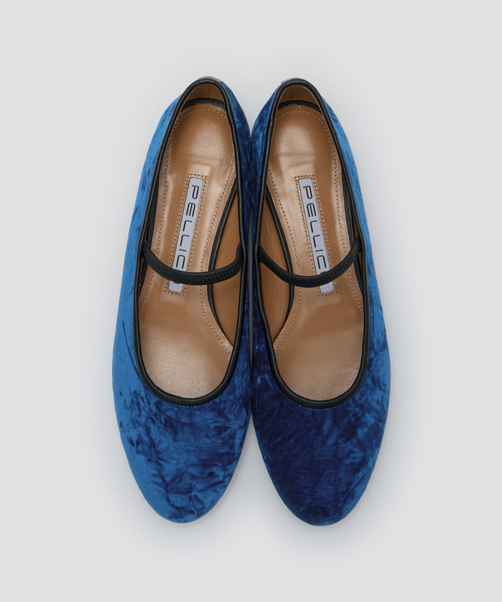 PELLICO | メリージェーン パンプス 1.0cm BLUE - アマンオンライン