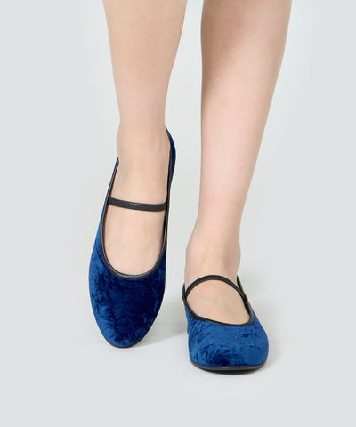 GOLD メリージェーン パンプス 1.0cm BLUE