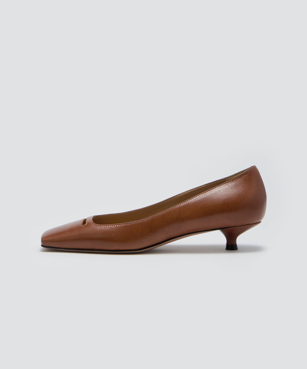 NORA アネッリ パンプス 3.0cm BROWN