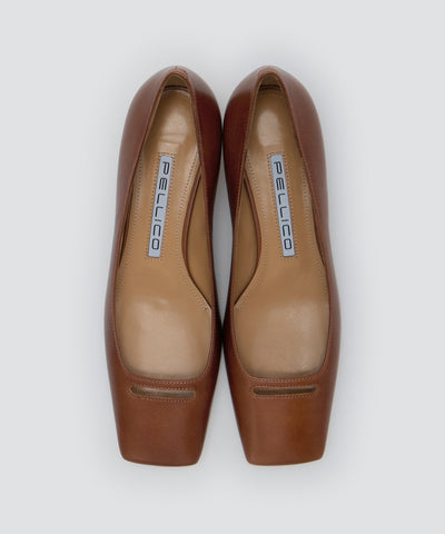 NORA アネッリ パンプス 3.0cm BROWN