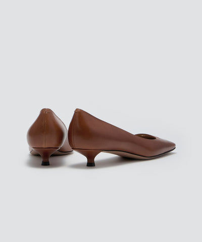 NORA アネッリ パンプス 3.0cm BROWN