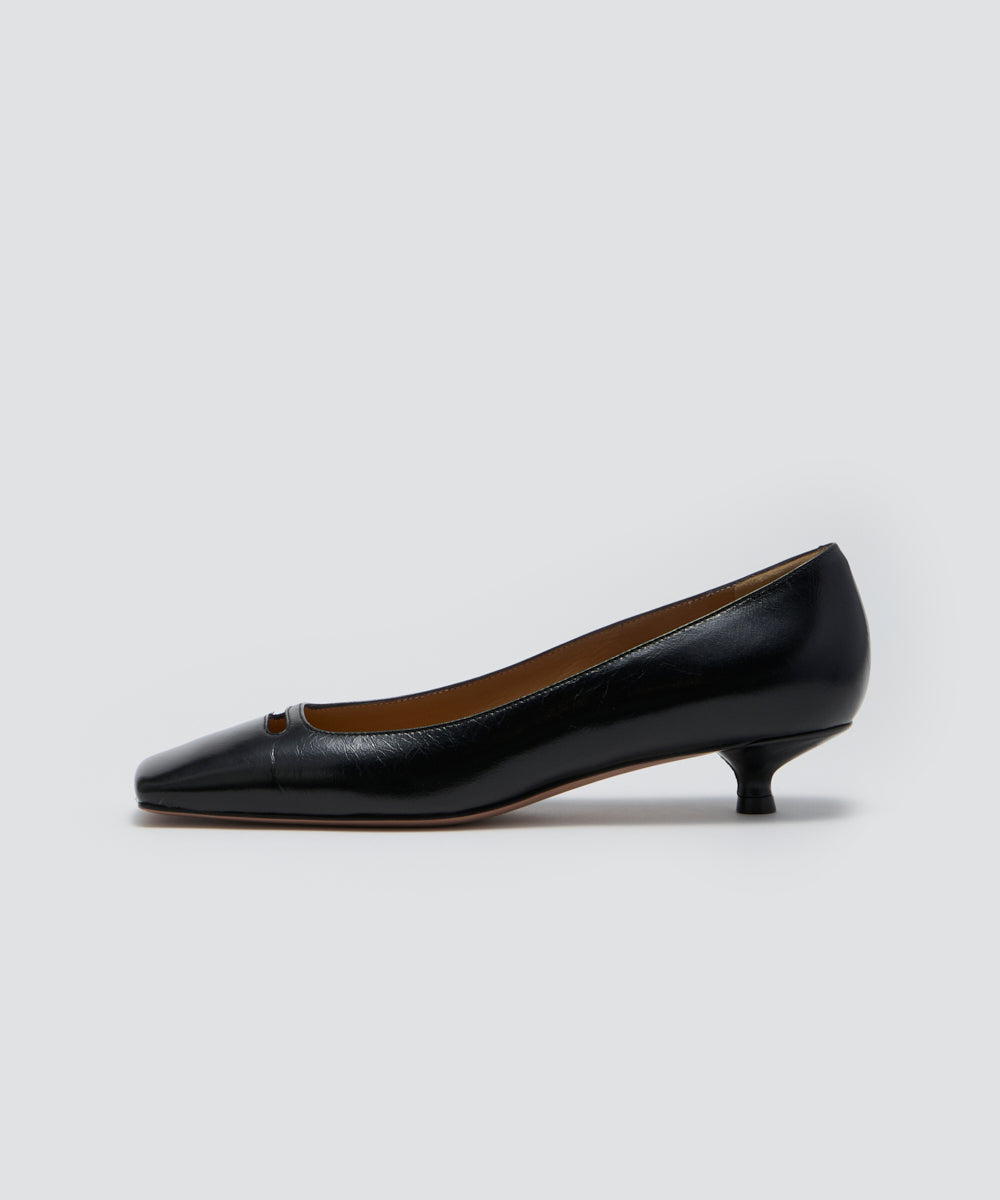 NORA アネッリ パンプス 3.0cm BLACK