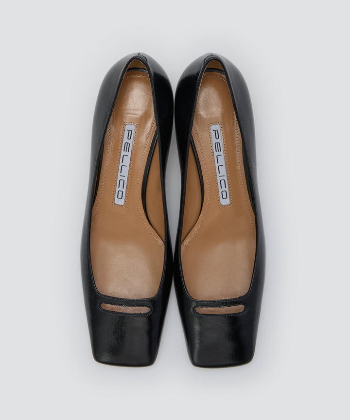 PELLICO フラットシューズ アネッリ 黒 サイズ36 ペリーコ PELLICO ANELLI フラットパンプス （BLACK） -靴