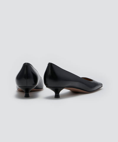 NORA アネッリ パンプス 3.0cm BLACK