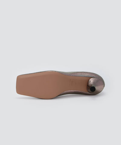 NORA パンプス 6.0cm SILVER