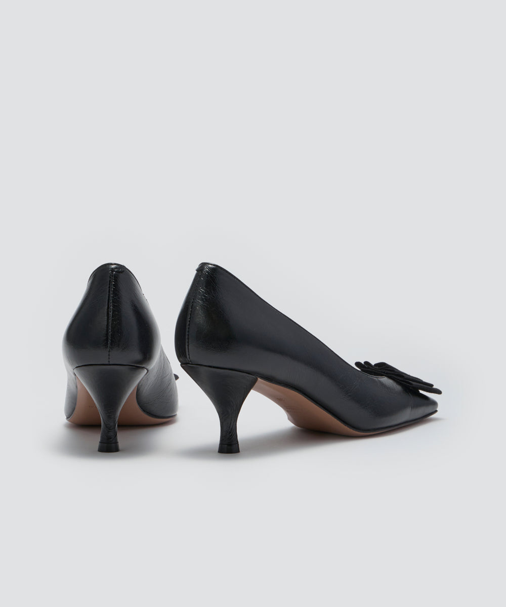 NORA パンプス 6.0cm BLACK
