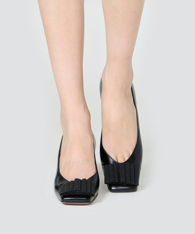 NORA パンプス 6.0cm BLACK