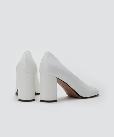 VOLA パンプス 8.0cm WHITE