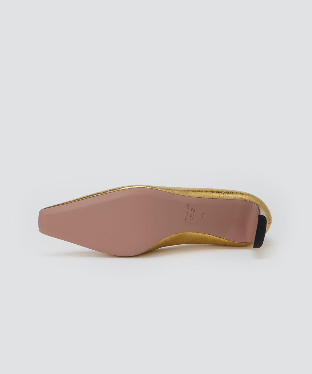 DAMA グランデアネッリ パンプス 5.5cm GOLD