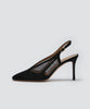 NICLA バックスリング パンプス 8.5cm BLACK