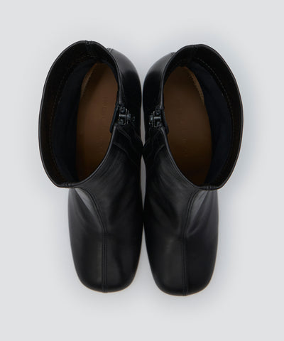 APEMA ソフト ショートブーツ 8.0cm BLACK