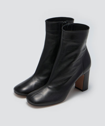 APEMA ソフト ショートブーツ 8.0cm BLACK