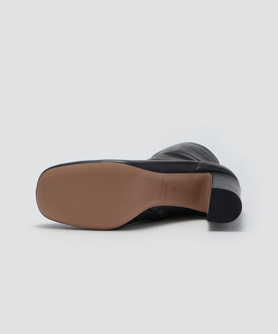 APEMA ソフト ショートブーツ 8.0cm BLACK