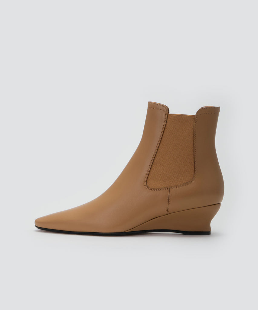 PELLICO | ウェッジソール ショートブーツ 4.0cm SUGAR BROWN