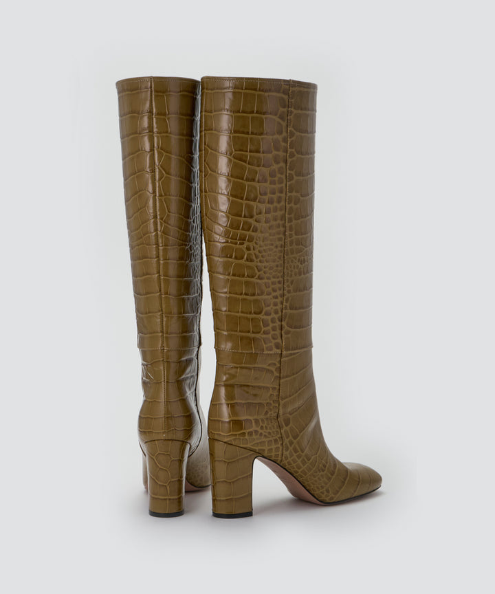 PELLICO | ロングブーツ 8.0cm OLIVE - アマンオンラインストア – AMAN