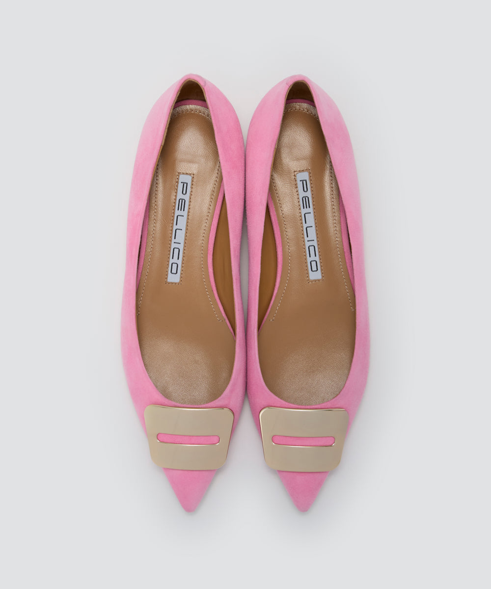 PELLICO | アネッリフィッビア スウェード パンプス 1.0cm PINK