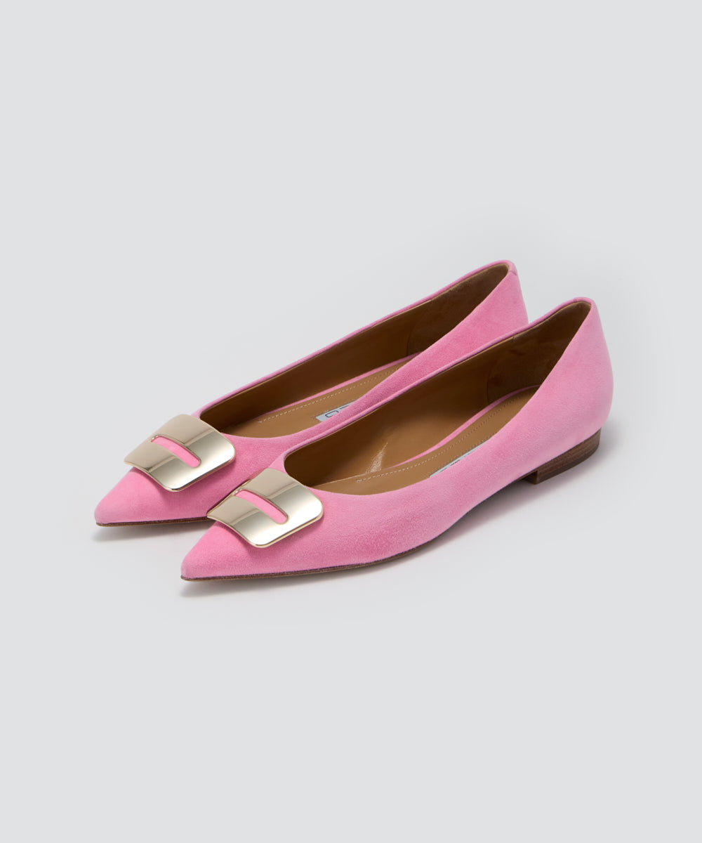PELLICO | ANIMA アネッリフィッビア スウェード パンプス 1.0cm PINK